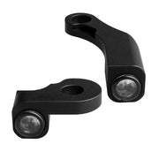 Heinz Bikes NANO Series LED Turn Signals in Black For Harley-Davidson 2018-2023 Softail