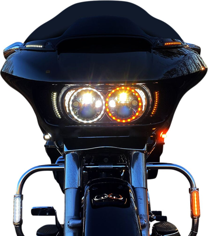 Custom Dynamics Gloss Black ProBeam Turn Signal for 2015-2025 Harley-Davidson Touring Motorcycles