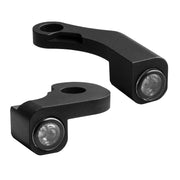 Heinz Bikes NANO Series LED Handlebar Turn Signals in Black For 2009-2013 Touring Models