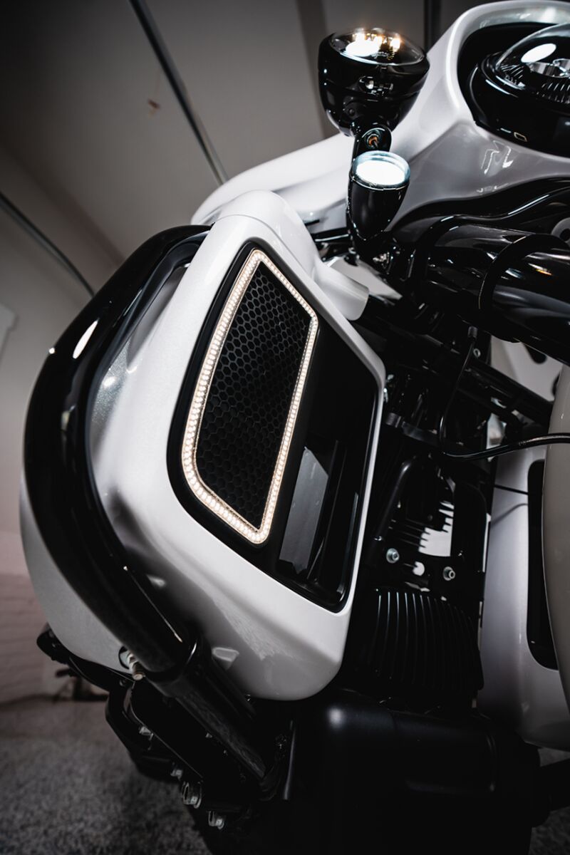 Custom Dynamics Lower Fairing Light Insert for 2014-2024 Harley-Davidson Touring and 2014-2025 Harley-Davidson Trike Motorcycles