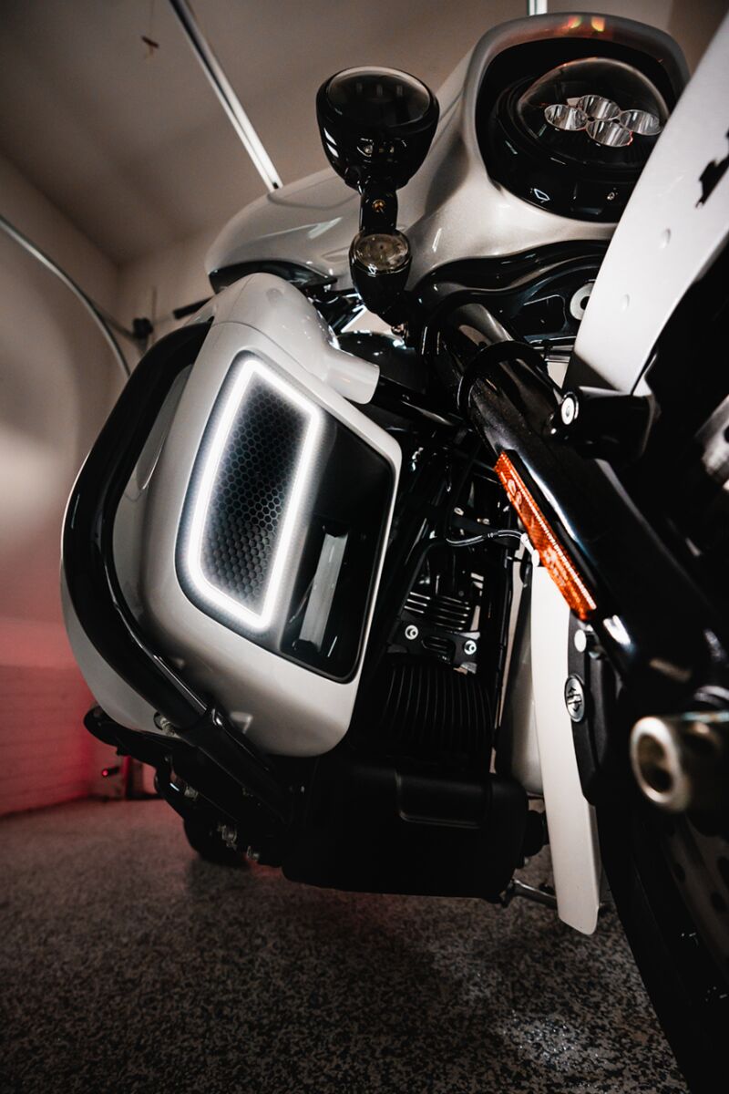 Custom Dynamics Lower Fairing Light Insert for 2014-2024 Harley-Davidson Touring and 2014-2025 Harley-Davidson Trike Motorcycles