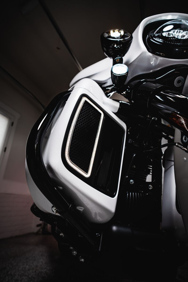 Custom Dynamics Lower Fairing Light Insert for 2014-2024 Harley-Davidson Touring and 2014-2025 Harley-Davidson Trike Motorcycles