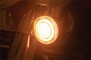 Tracer L.E.D. Front Turn Signal Conversions Dyna, Softail, Sportster, Touring, Trike