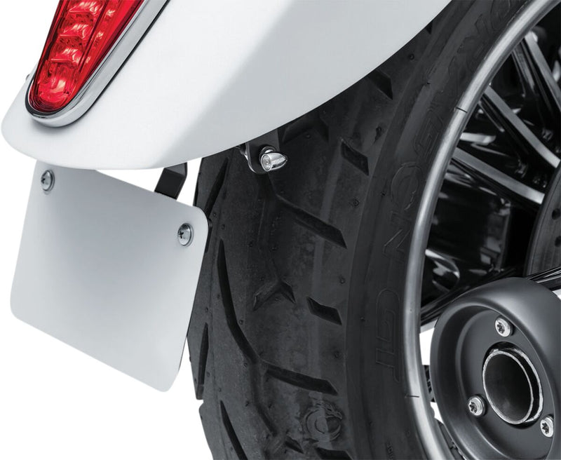 Kuryakyn Custom Rear Turn Signal & Licence Plate Mount For Indian 2015-2023 Scout Models (Except Bobber) #KUR3140