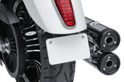 Kuryakyn Custom Rear Turn Signal & Licence Plate Mount For Indian 2015-2023 Scout Models (Except Bobber) #KUR3140