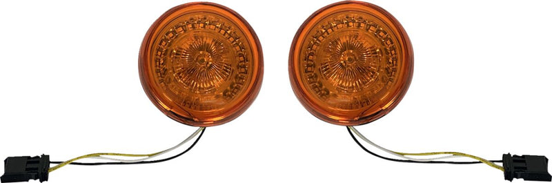 Custom Dynamics ProBEAM® Front Halo Turn Signals for Various Harley-Davidson Motorcycles (See Fitment List) #PB-AA-JAE-A