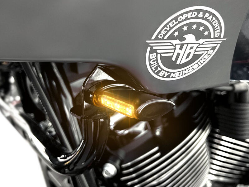 Heinz Bikes Classic Blinker ST - Pair for Harley-Davidson Softail & FXR 2022-2024