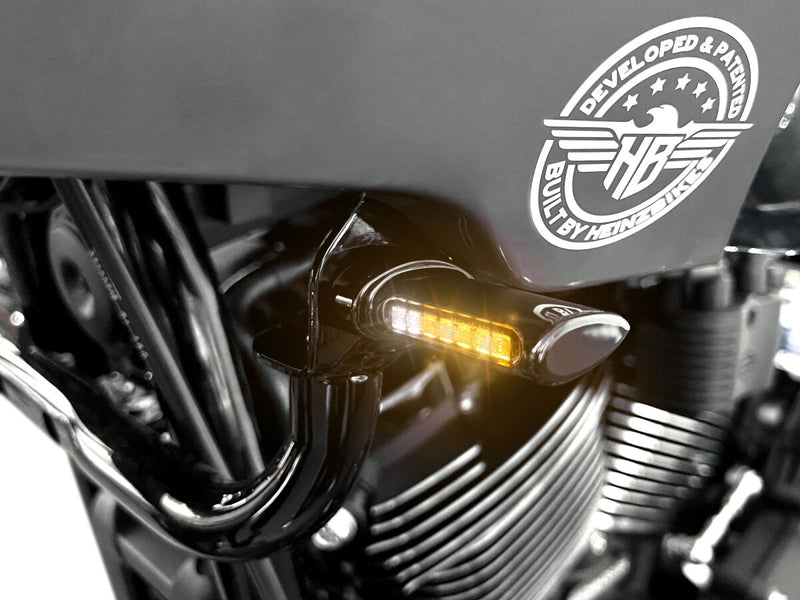 Heinz Bikes Classic Blinker ST - Pair for Harley-Davidson Softail & FXR 2022-2024