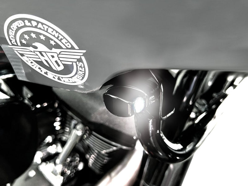 Heinz Bikes Nano Blinker ST - Pair for Harley-Davidson Softail & FXR 2022-2024