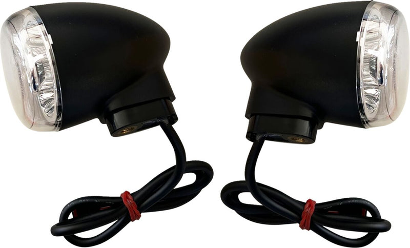 Drag Specialties L22-0237BCE Turn Signal Pair