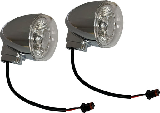 Drag Specialties L22-0237CCE Turn Signal Pair