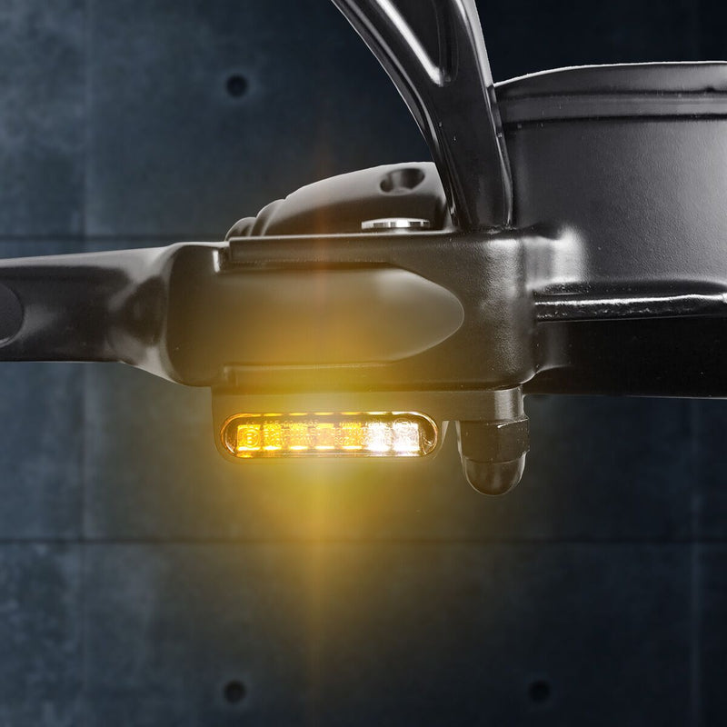 Heinz Bikes LED Handlebar Turn Signals for 2025 Harley-Davidson E-Marked Pair #HBTS-FL25-PL