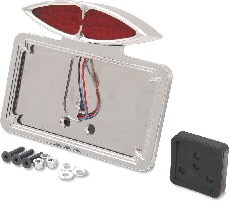 Drag Specialties Cateye Taillight and Licence Plate Mount