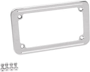 Drag Specialties Chrome Number plate Frame