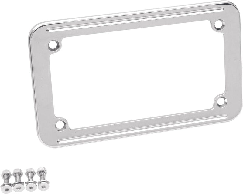 Drag Specialties Chrome Number plate Frame