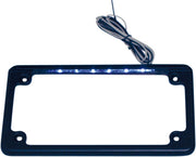 Custom Dynamics Black LED Licence Plate Frame