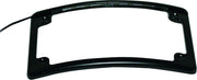 Custom Dynamics Black LED Radius Licence Plate Frame
