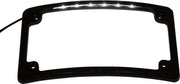 Custom Dynamics Black LED Radius Licence Plate Frame