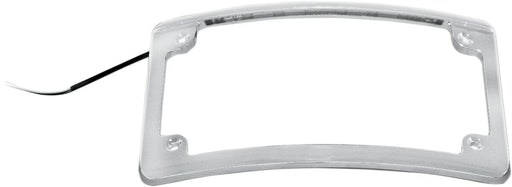 Custom Dynamics Chrome LED Radius Licence Plate Frame