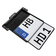 Heinz Bikes All-In-One 2.0 Licence Plate Holder W/ Led Plate Lights, Brake And Rear Lights #HBKZ2.0-MB-RL