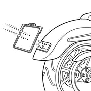 Heinz Bikes Licence Plate Mount #HBMAKZ