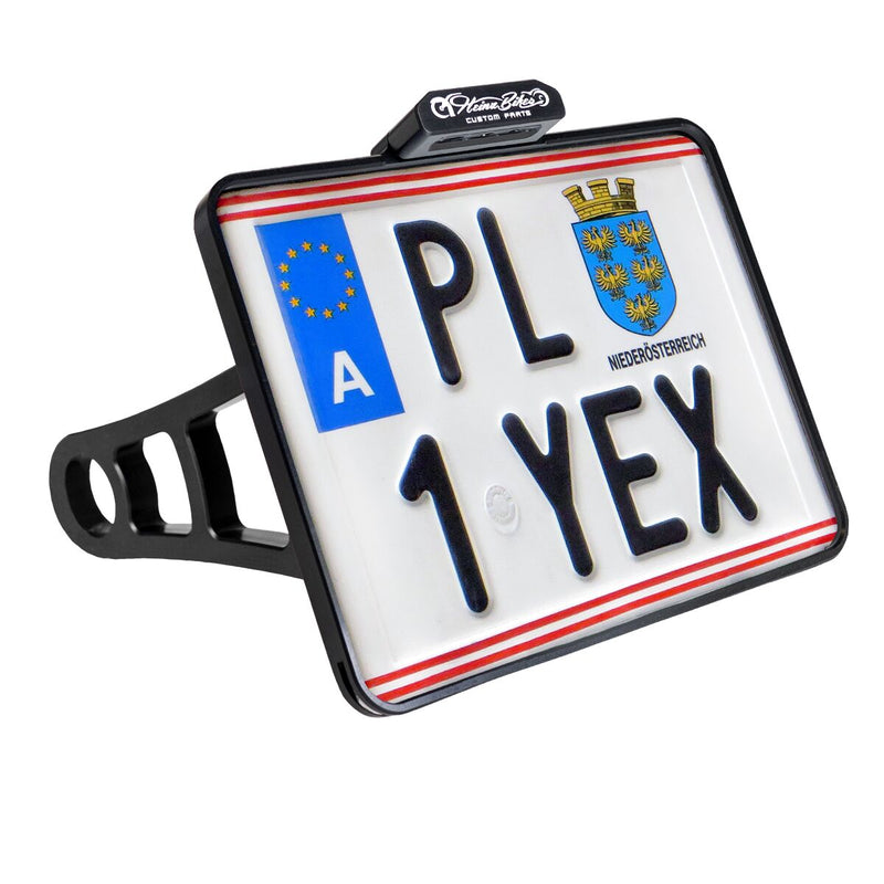 Heinz Bikes Licence Plate Side Mounts #HBSKZ-FX-A