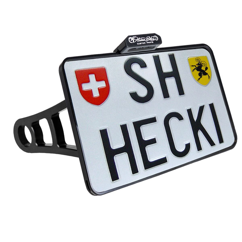Heinz Bikes Licence Plate Side Mounts #HBSKZ-FXSB-CH-C