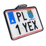 Heinz Bikes Slip-In Licence Plate Mounts #HBSIKZ-MB-A