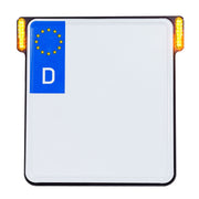 Heinz Bikes Licence Plate Holder 3-In-1 For EU Countries #HBKZ-OBTS