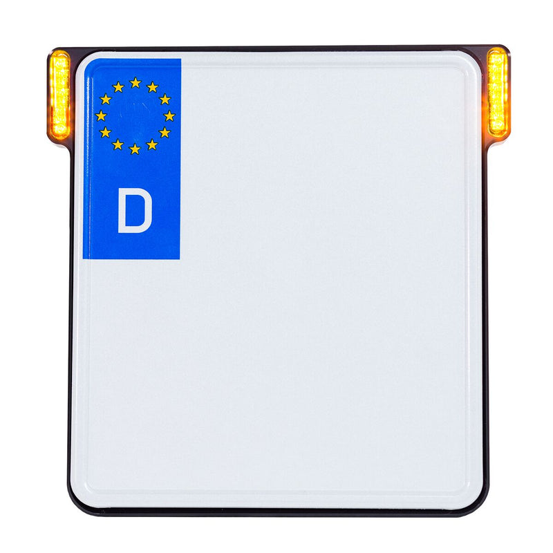 Heinz Bikes Licence Plate Holder 3-In-1 For EU Countries #HBKZ-OBTS
