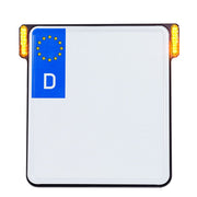 Heinz Bikes Licence Plate Holder 3-In-1 For EU Countries #HBKZ-OBTS-C