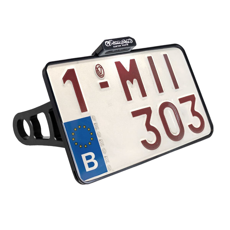 Heinz Bikes Side Mount Licence Plate Holder #HBSKZ-FXDR-B