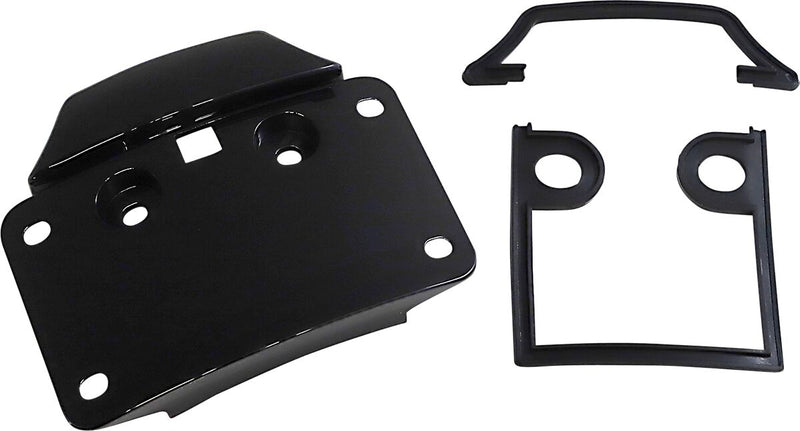 Custom Dynamics Black CVO Licence Plate Mount for 2014-2026 Harley-Davidson Touring Motorcycles