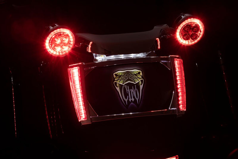 LED Lighted Licence Plate Frame Touring