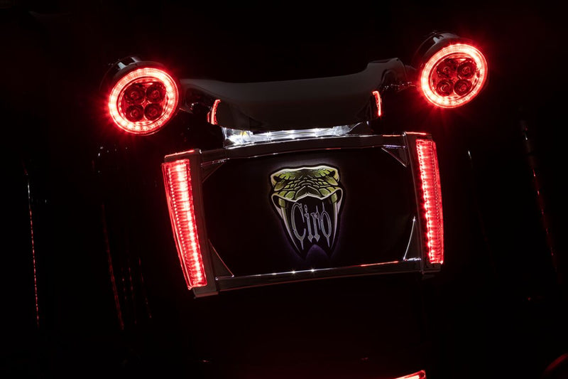 LED Lighted Licence Plate Frame Touring