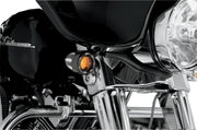 Arlen Ness Dual Function Deep Cut Factory Style Turn Signal with LED Fire Ring