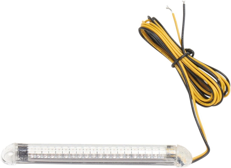 Custom Dynamics TruFLEX 20-Amber LED with Clear Tubing Professional Grade Flexible Lighting Strip