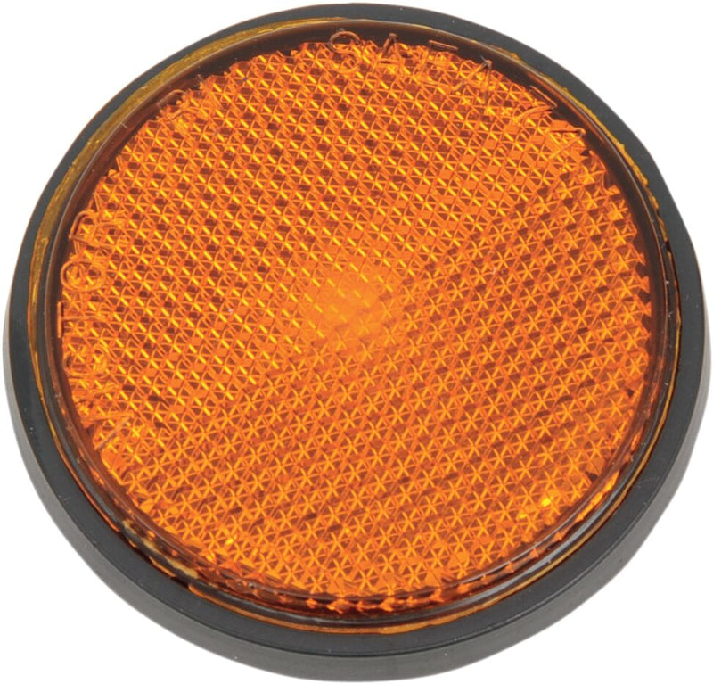 Chris Products Adhesive Back Amber Reflector