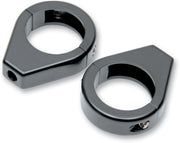 Drag Specialties Turn Signal Fork Clamps #12-6049GB-41