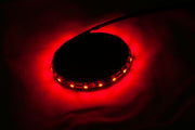 Custom Dynamics Black Magicflex 2 Red LED Wheel Light
