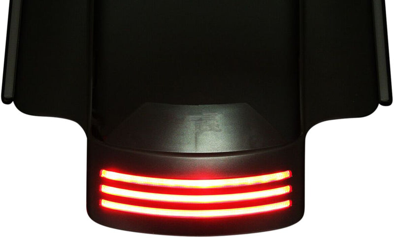 Custom Dynamics ProBeam LED Tri-Bar w/Red Lens for 2014-2023 Harley-Davidson Touring Motorcycles