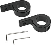 Custom Dynamics Black Mounting Bracket for 1 1/4 in. Engine Guards
