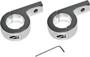 Custom Dynamics Chrome Mounting Bracket for 1 1/4 in. Engine Guards