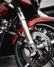 Custom Dynamics Chrome Mounting Bracket for 1 1/4 in. Engine Guards