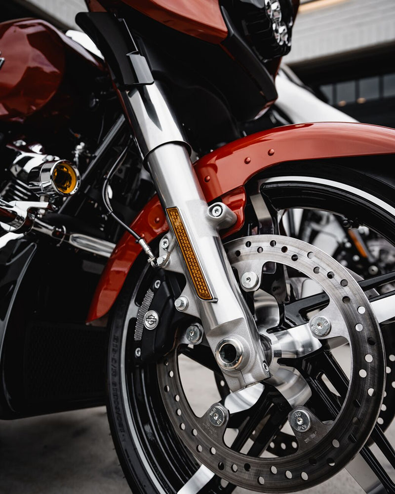 Custom Dynamics Chrome Mounting Bracket for 1 1/4 in. Engine Guards