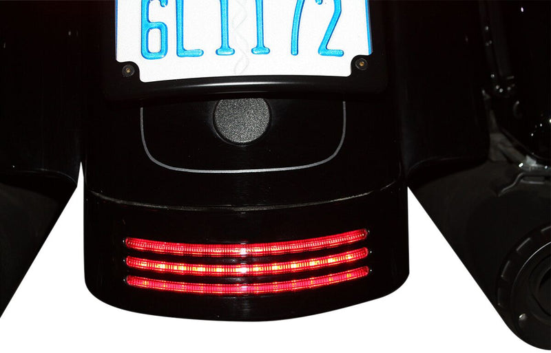 Custom Dynamics ProBEAM Smoke Dual Intensity LED TriBAR Fender Light For Canadian Harley-Davidson 2010-2020 Touring Models Only