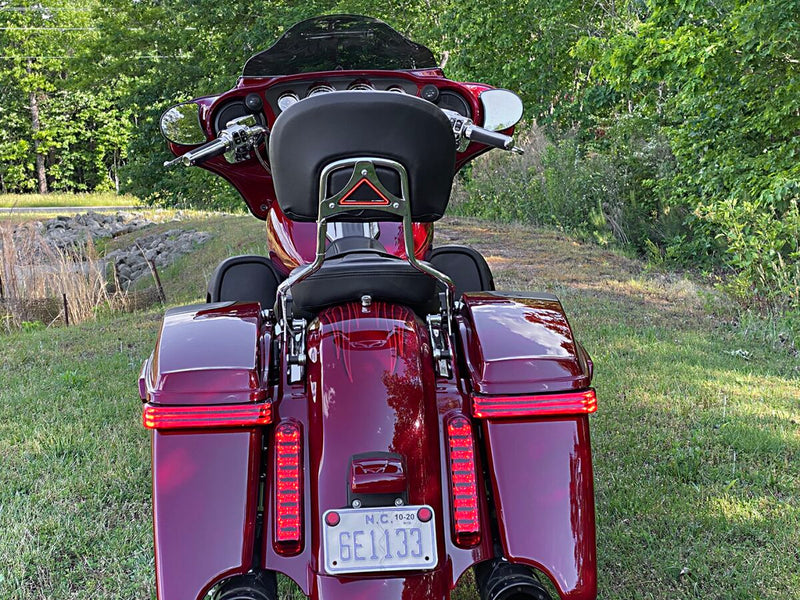 Custom Dynamics ProBeam LED Light Panels w/Red Lens for 2014-2023 Harley-Davidson Touring Motorcycles
