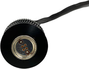 Custom Dynamics Black LED Boltz Amber/White Light