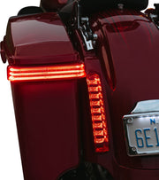 Custom Dynamics Black/Red LED Sequential ProBEAM BAGZ Saddlebag Lights for 1997-2013 Harley-Davidson Touring Motorcycles