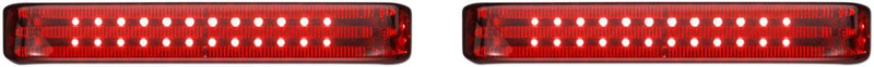Custom Dynamics Chrome/Red LED Sequential ProBEAM BAGZ Saddlebag Lights for 1997-2013 Harley-Davidson Touring Motorcycles